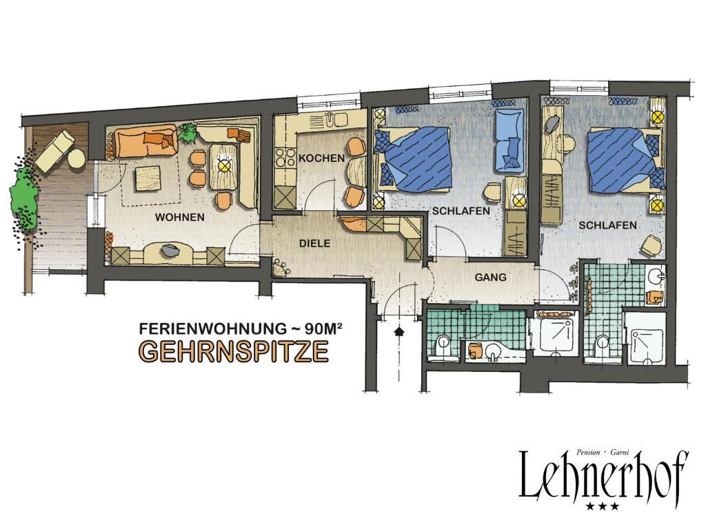 Pension Lehnerhof Лойташ Номер фото