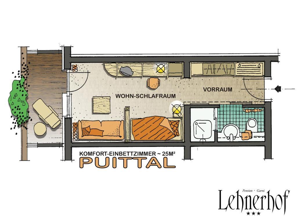 Pension Lehnerhof Лойташ Номер фото